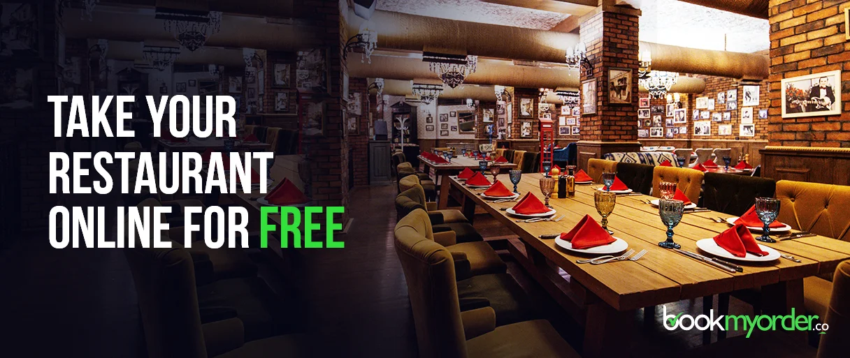 Take Your Restaurant Online for Free with Bookmyorder in 2021